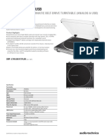 Audio Technica AT LP60XUSB Product Information