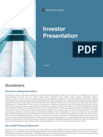 Investor Presentation Q1 FY21