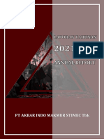 Laporan Tahunan 2021 PT Akbar Indo Makmur 
