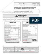 Lista de sobressalentes para unidades condensadoras da família Utopia R-410A