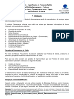 Mit041 Especificaao de Processos Padrao Do Modulo Faturamento Protheus Cliente Caern Companhia de Agua e Esgoto Do Rio Grande Do Norte