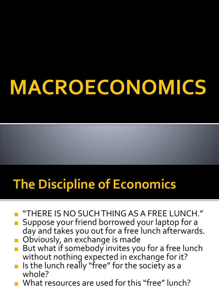 Macro Intro | PDF | Economics | Macroeconomics