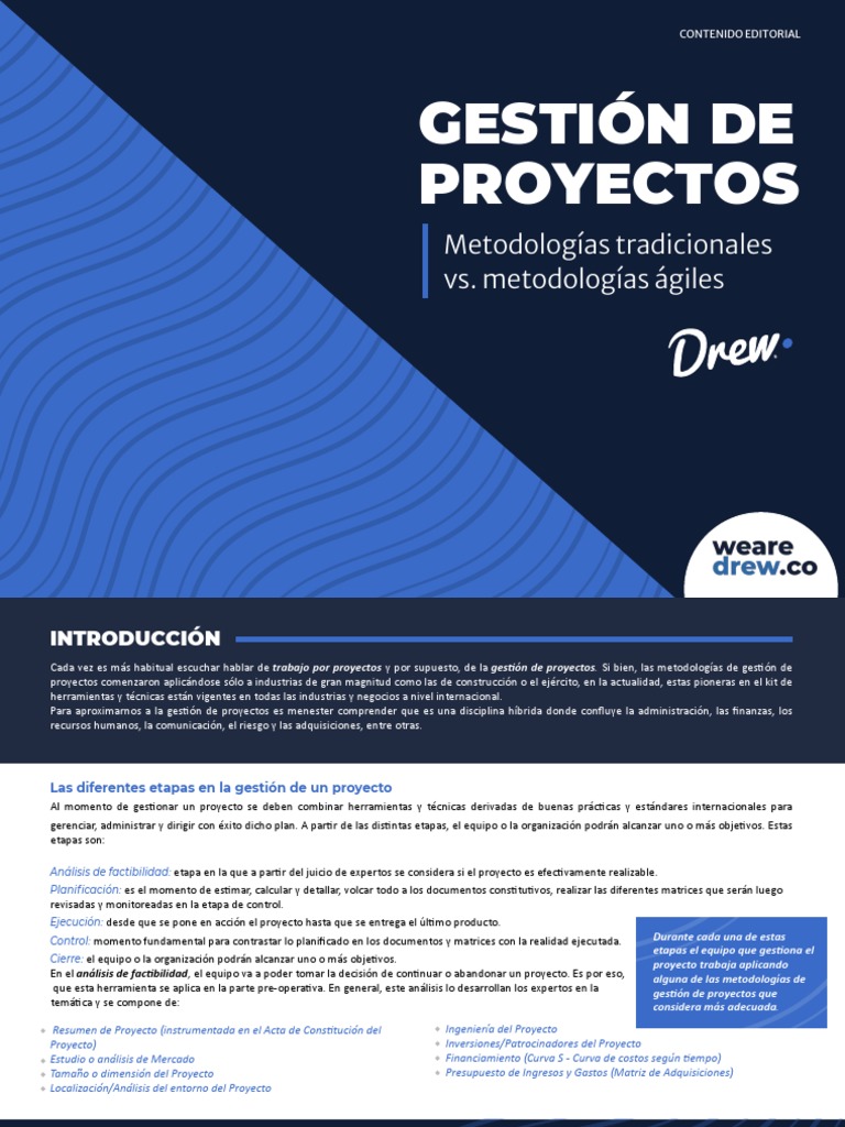 Gestión de Proyectos | PDF | Scrum (desarrollo de software) | Presupuesto