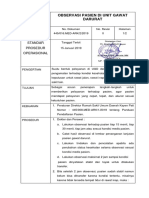 Sop Observasi Pasien Di Igd