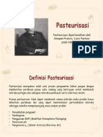 Definisi Pasteurisasi 