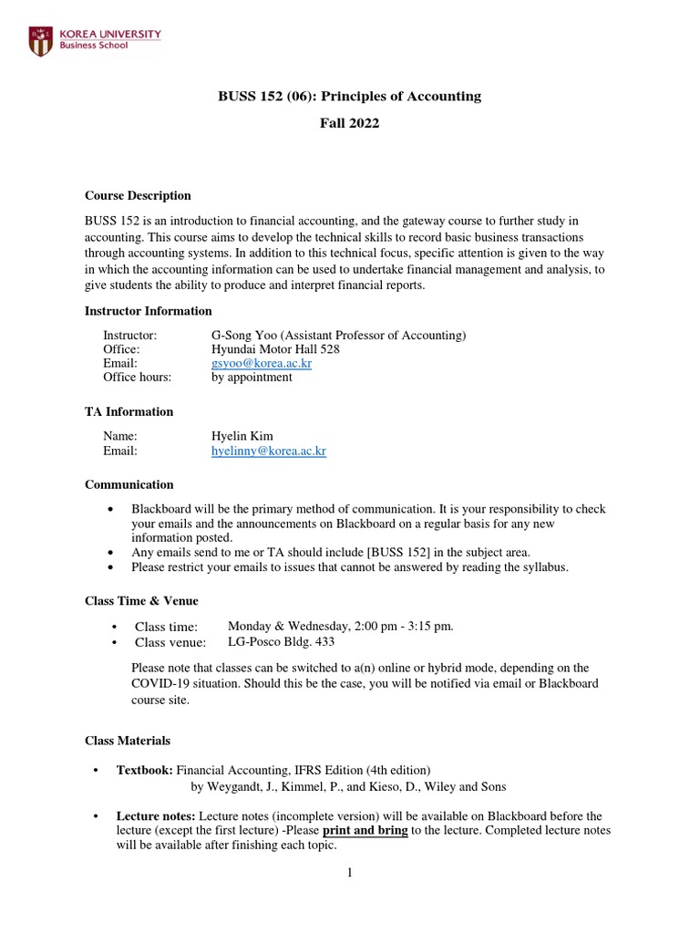 BUSS152 | PDF | Test (Assessment) | Accounting