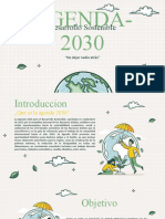 Lo mas importante de la agenda 2030