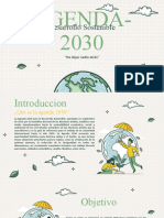 Lo Mas Importante de La Agenda 2030