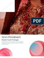 Xyra's Photography - Bridal Packages