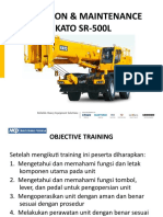 Modul Training Kato SR 500l - PPT