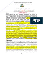 Resolucion de Gerencia Municipal #191-2022 Zona Iv An Francisco