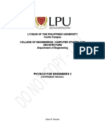 Physics For Engineers 2 (PHYLO2E) - Lab Manual