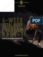 4-Week Total Body Program Part 1