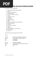 Download Kontrak Jual Beli Batubara by Steve Arisandro Zld SN59663369 doc pdf
