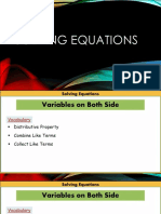 Algebra Equation With Fraction