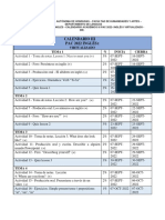 Calendario Academivo In-101 Virtualizado Iii Pac 2022