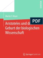 Aristoteles Und Die Geburt Der Biologischen Wissenschaft 03-11-2020