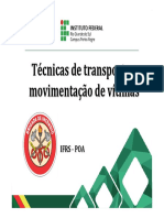 Seguranca Ifrs Poa Tecnicas de Transporte e Movimentacao de Vitimas