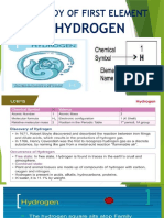 Chemistry Hydrogen Notes