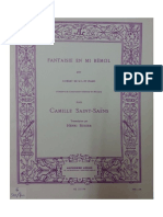 C. Saint-Saëns-Fantaisie en Mi Bémol (Tp Sib & Piano)