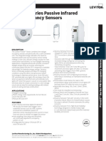 Data Sheet-ODC PIR Occupancy Sensor