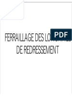 3-Carnet de Ferraillage Longrines de Redressement