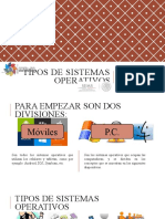 Tipos de Sistemas Operativos