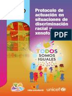 Protocolo Actuacion Situaciones Discriminacion Racial Xenofobia