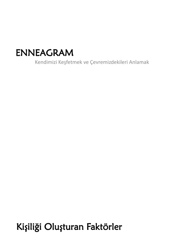 ENNEAGRAM TYPE DESCRIPTIONS PDF intelligence overview