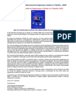 NR 00 - OIT - Dia Mundial de Segurança e Saúde No Trabalho 2022