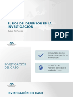 Lectura - El Rol Del Defensor en La Investigación