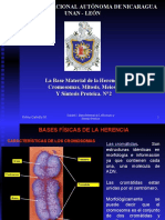 2 Unidad II. BMH Cromosomas Mitosis Meiosis y Síntesis Proteica