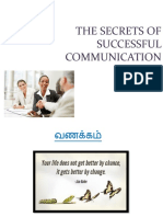 Secrets of Successful Communication