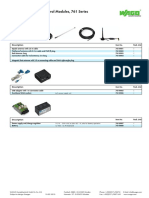 Accessories For Telecontrol Modules, 761 Series: Description