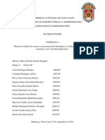 EQUIPO 2 - Ev.4 Reporte de Análisis de Causas y Consecuencias Del Desempleo y La Inflación y Su Impacto en La Economía y en La Actividad Empresarial