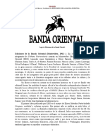 Ediciones de La Banda Oriental Montevideo 1961 Semblanza 848976