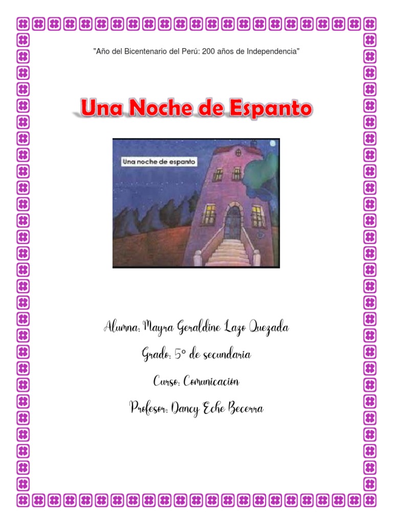 Una Noche de Espanto | PDF | Anton Chekhov