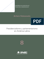 Arturo Valenzuela. Presidencialismo y Parlamentarismo en América Latina