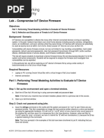 3.2.2.7 Lab - Compromise IoT Device Firmware