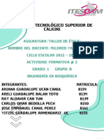 Actividad Formativa #2 Etica