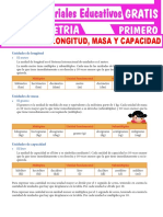 Unidades de Longitud Masa y Capacidad para Primer Grado de Secundaria