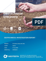 Geotechnical Investigation Report