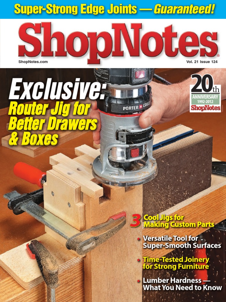 ShopNotes 124 | PDF | Subscription Business Model | Woodworking