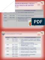 Ruta de Trabajo 3era Semana