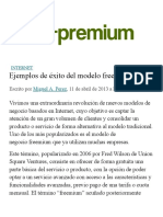 Ejemplos de Éxito Del Modelo Freemium