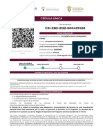 Acuse de Cedula Unica - CSI-EBS-2122-000437455