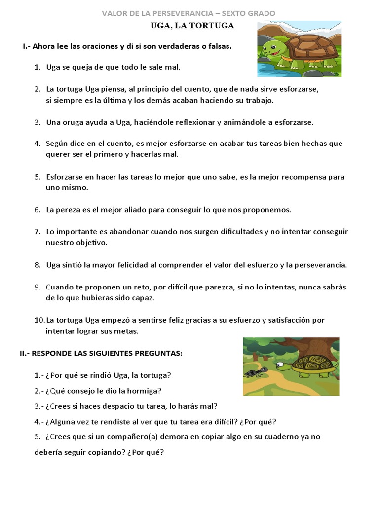 El Valor de La Perseverancia | PDF