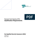 QSA Qualification Requirements v4.0