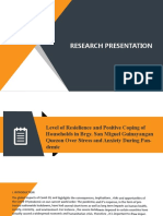 Research Presentation