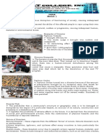 Disaster Risk and Effects Module